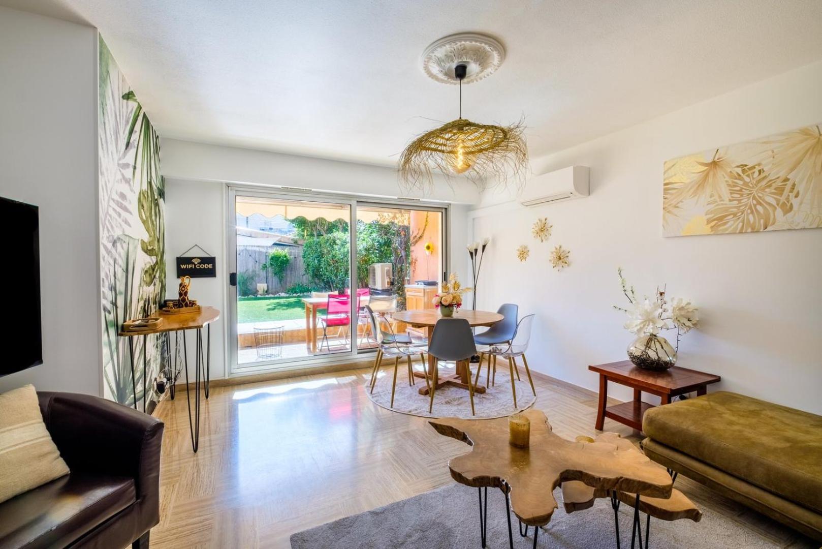 Le Riviera ~ Jardin ~ Parking ~ Climatisation Apartment Cagnes-sur-Mer Exterior photo